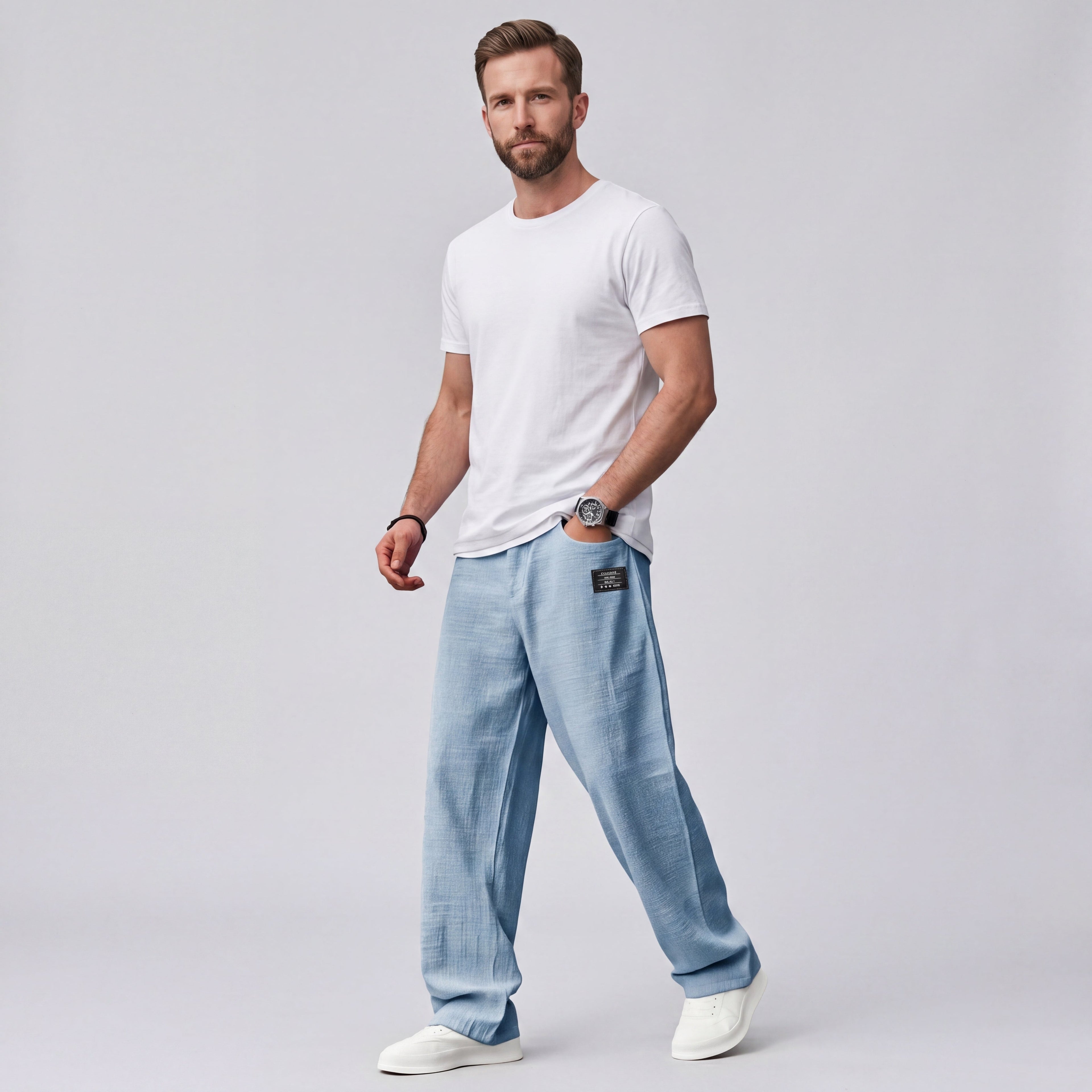 Vaqueros & Pantalones — Hombre