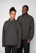 Oversized Hoodie EASE Phantom Washed