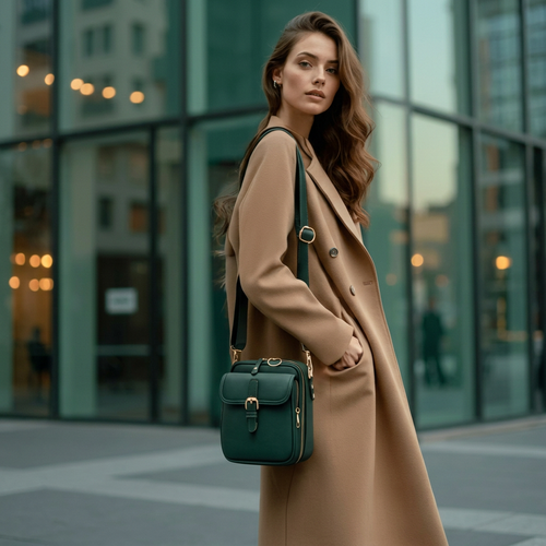 GEMA | BOLSO BANDOLERA COMPACTO PARA MUJER