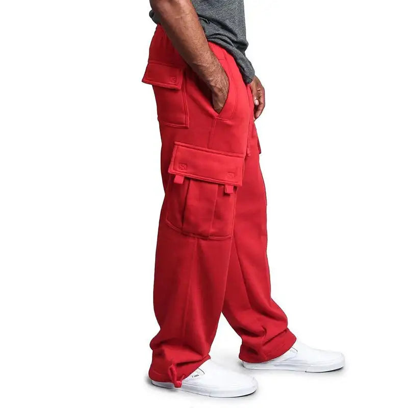RICARDO | Pantalones Holgados de Algodón con Bolsillos Laterales