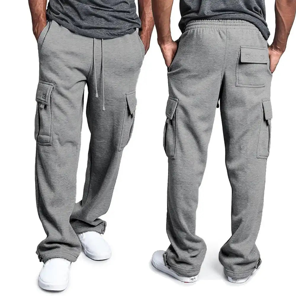 RICARDO | Pantalones Holgados de Algodón con Bolsillos Laterales