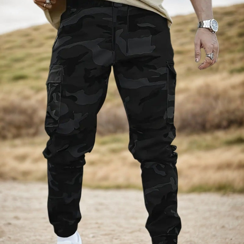 Roberto Men's Camouflage Cargo Pants