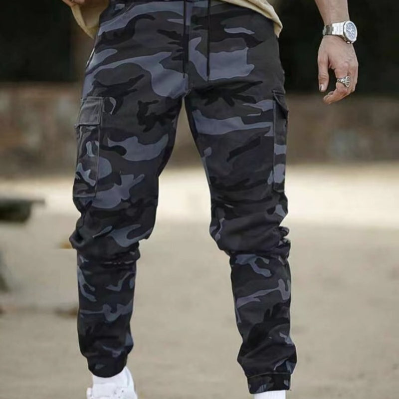 Roberto Men's Camouflage Cargo Pants